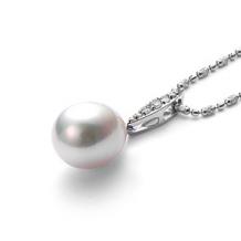 40センチ真珠一粒ネックレス Pamela